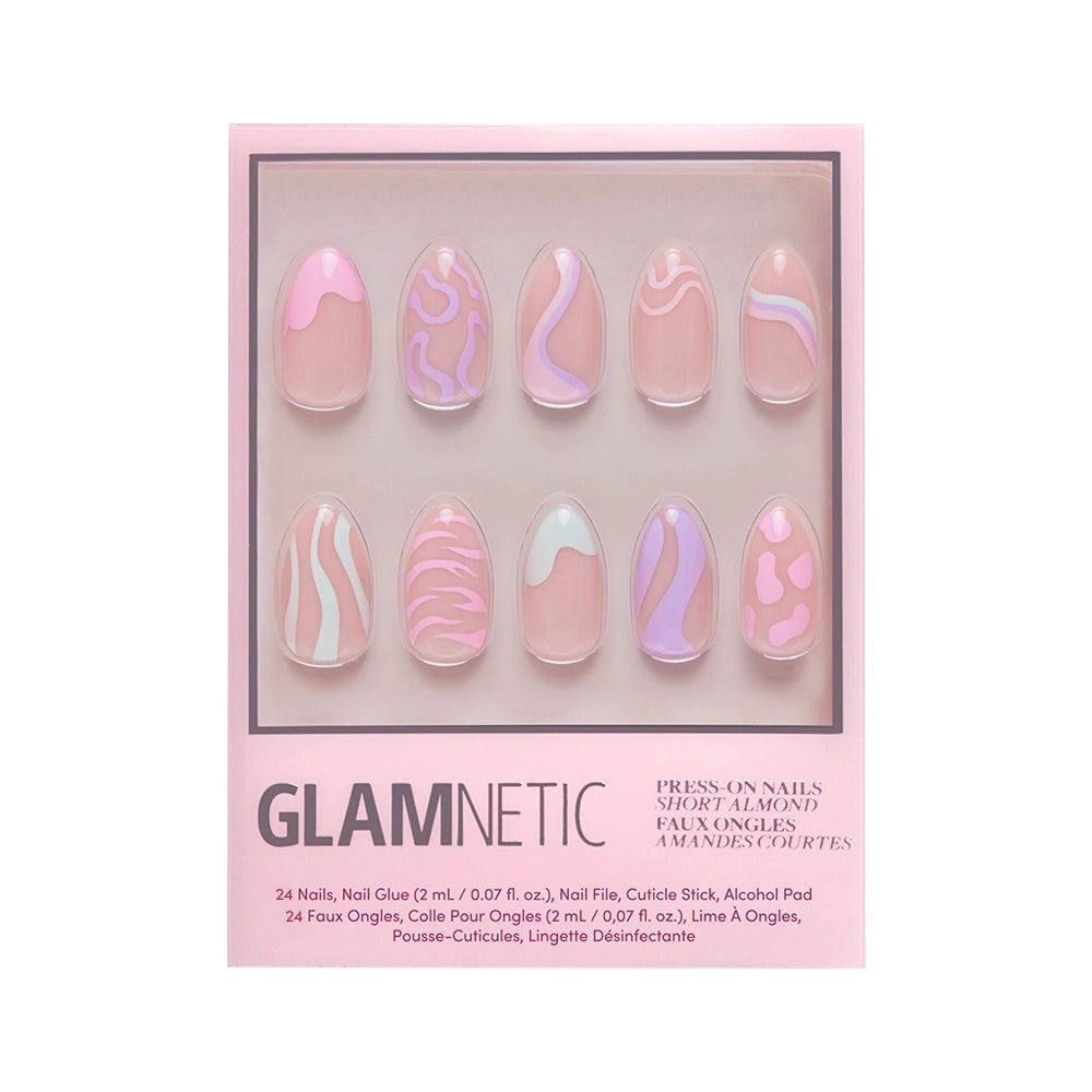 2 for $24 - Glamnetic Press On Nails - Wild Card